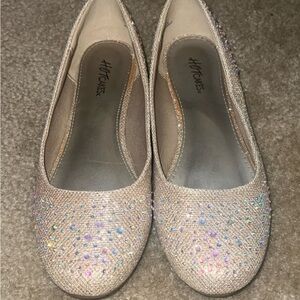 Hot Cakes Women's Sparkling Tan Flats